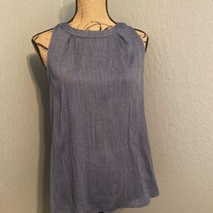 Kaileigh Denim Blue Top